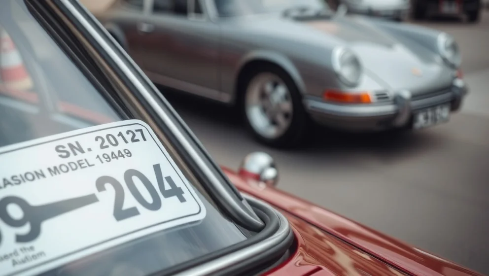 Hur ser man vilken år en bil är från