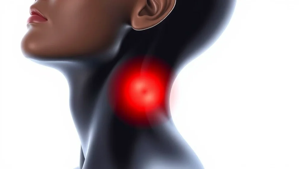 Svullen lymfkörtel på halsen ena sidan